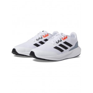 Run Falcon 3.0 Running Shoes (Little Kid/Big Kid) White/Black/Light Grey