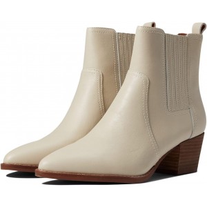 Madewell The Western Ankle Boot in Leather