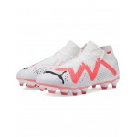 Future Play Firm Ground/Artificial Ground PUMA White/Fire Orchid