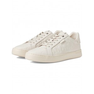 Lowline Signature Leather Low Top Chalk