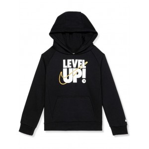 Level Up Pullover Hoodie (Toddler) Black/Gold