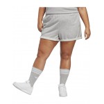 Plus Size adiColor Essentials French Terry Shorts Medium Grey Heather