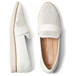 Stacie Perf Loafer White
