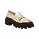 The Geli Combat Loafer Champagne