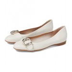 Polly Satin Pearl Beige Leather