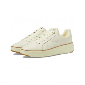 Grandpro Topspin Sneaker Ivory Quilted Leather