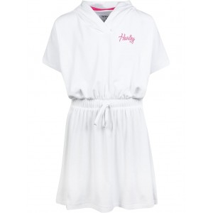 Hurley Kids Towel Terry Hooded Cover-Up Dress (Little Kids)