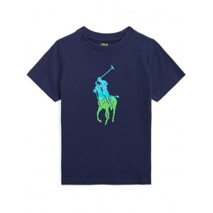 Polo Ralph Lauren Kids Ombre Big Pony Cotton Jersey Tee (Toddler)