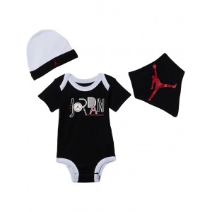 Hat Bodysuit Bib Set (Infant/Toddler) Black