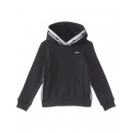 Graphic Pullover Hoodie (Little Kids) Caviar