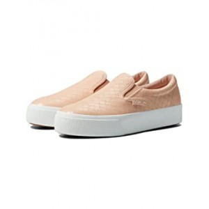 2306 Slip-On Woven Faux Leather Light Pink