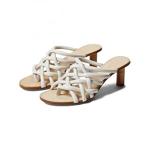 Infinity Heeled Mule Antique White