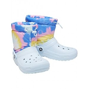 Classic Lined Neo Puff Boot Mineral Blue/Tie-Dye
