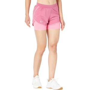Fly By 2.0 2-in-1 Shorts Pace Pink/Pink Punk/Reflective