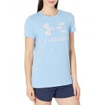 New Freedom Logo T-Shirt Carolina Blue/Halo Gray