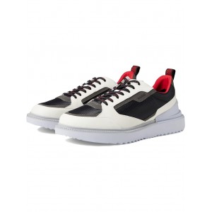 Tyler Low Profile Nylon Sneakers Off-White/Dove Grey/Charcoal