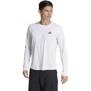 Club Tennis Long Sleeve T-Shirt White