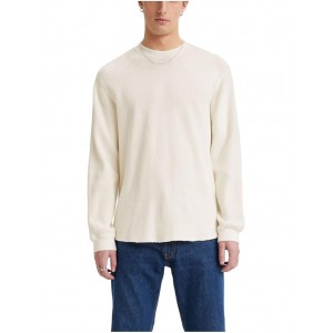 Long Sleeve Relaxed Thermal Tee Egret