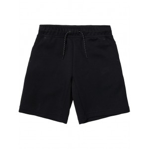 NSW Tech Fleece Shorts (Little Kids/Big Kids) Black/Black