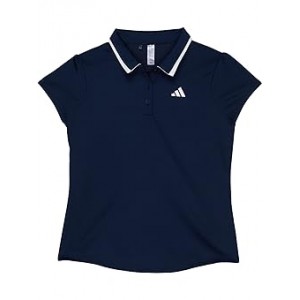 Textured Polo Shirt (Little Kids/Big Kids) Collegiate Navy