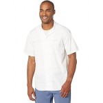 Short Sleeve Stripe Easy Shirt Brilliant White