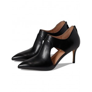 Ina Shootie 80 mm Black Leather
