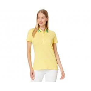 Tommy Hilfiger Solid Polo With Tipping