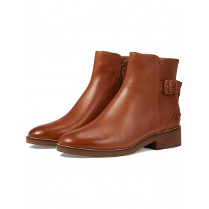 Hampshire Buckle Bootie British Tan Leather