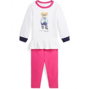 Polo Ralph Lauren Kids Fleece Sweatshirt & Legging Set (Infant)