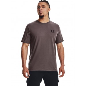 Big & Tall Sportstyle Left Chest Short Sleeve Ash Taupe/Black