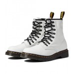 1460 Virginia Leather Laced Boots Optical White Virginia
