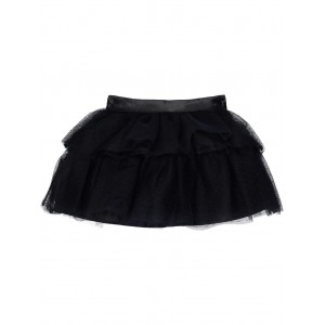 Tiered Tulle Skirt (Toddler/Little Kids/Big Kids) Black