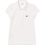 Short Sleeve Mini Pique New Iconic Polo (Infant/Toddler/Little Kids/Big Kids) White