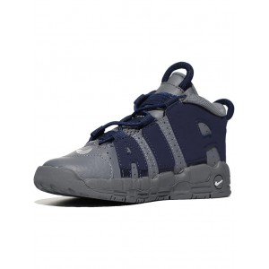 Air More Uptempo (Infant/Toddler) Cool Grey/Midnight Navy/White