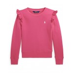 Polo Ralph Lauren Kids Ruffled Terry Sweatshirt (Big Kid)