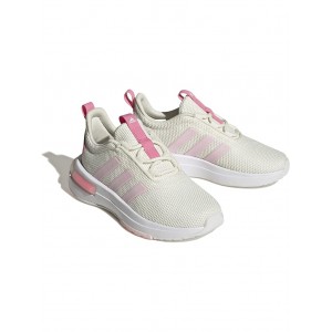 adidas Kids Racer TR23 Sneaker (Little Kid/Big Kid) Off-White/Clear Pink/Bliss Pink