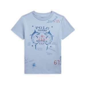 Polo Ralph Lauren Kids Polo Marina Cotton Jersey Tee (Little Kids)