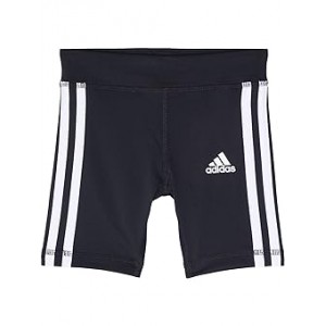 3-Stripes Bike Shorts (Toddler/Little Kids) Black