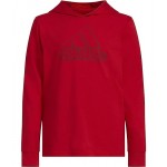 Pro Lineage Hooded Tee (Toddler/Little Kids) Red