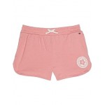 Pull-On Varsity Shorts (Big Kids) Flamingo Plume