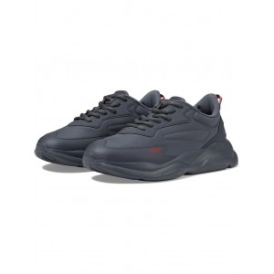 Running Style Sneakers with Thick Rubber Sole Slate Grey