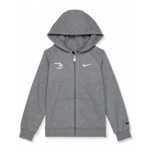 Icon Zip-Up Hoodie (Toddler) Carbon Heather