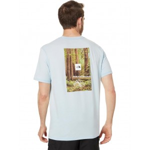 Short Sleeve Brand Proud Tee Barely Blue/Photo-Real Graphics