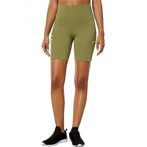 Q Speed Utility Fitted Shorts Olive Leaf