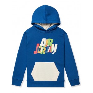 Messy Room Fleece Pullover Hoodie (Toddler/Little Kids) French Blue