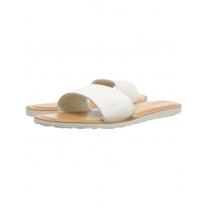 Simple Slide Sandals White
