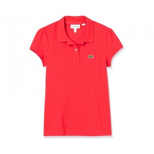 Lacoste Kids Short Sleeve Mini Pique New Iconic Polo (Little Kid/Toddler/Big Kid)