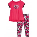 Printed Tunic and Leggings Set (Toddler) Rush Pink