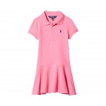 Polo Ralph Lauren Kids Short Sleeve Polo Dress (Little Kids)
