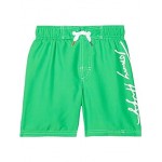 Tommy Script Graphic Boardshorts (Big Kids) Andean Toucan